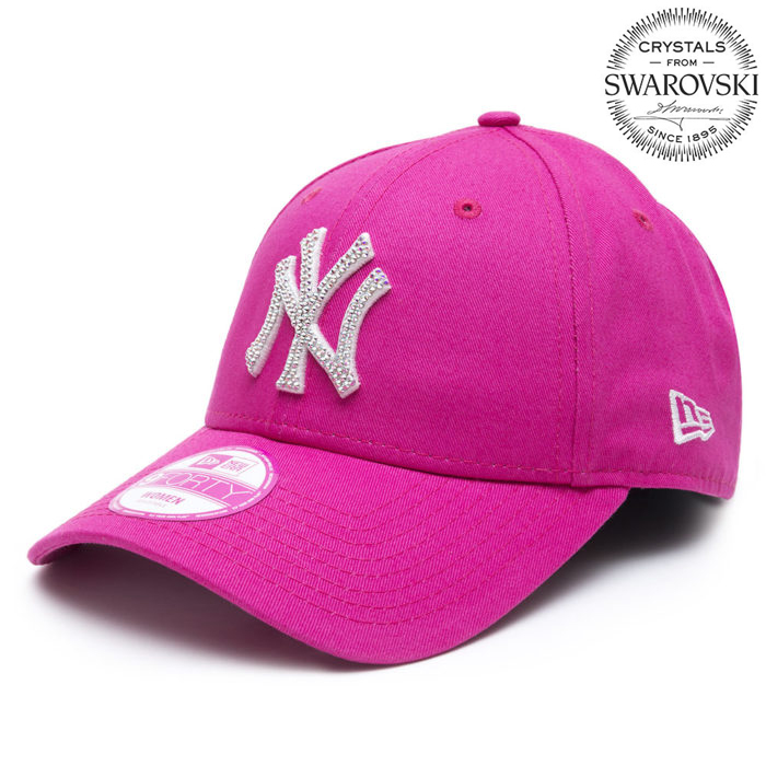 New Era pink Swarovski