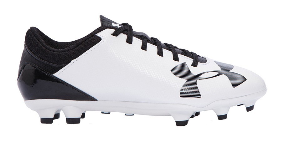 Futbalové kopačky Under Armour white/black spotlight BL FG
