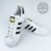 Adidas superstar white black swarovski
