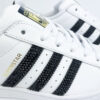 Adidas superstar white black swarovski